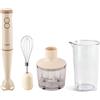 Tognana Frullatore Immersione 3in1 Potenza 400W colore Champagne