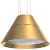 Baraldi EVA Cappa isola sospesa diametro 60 cm - finitura Oro - 800 m³/h - Telecomando incluso - 01EVAIS060SG80