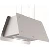 Baraldi LADY Cappa isola sospesa 70 x 45 cm - Bianca - 800 m³/h - Telecomando incluso - 01LAD070WH80
