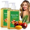 Xiniear Batana Oil Shampoo, Shampoo all'olio di Batana, Organic Batana Oil for Healthy Hair Para La Caida Del Cabello (2 pezzo)