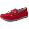 Geox U Tivoli A, Mocassini Uomo, Rosso (Red), 46 EU