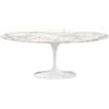 Knoll Saarinen Tavolo Ovale cm. 198x121 - Piano in Marmo Arabescato