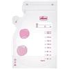 Chicco Sacche Latte da 30 Pezzi, Anti Perdita, Con Pratico Beccuccio, Conservazione Latte Materno, 250 Ml