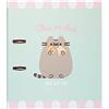 Grupo Erik: Raccoglitore a Leva A4 Pusheen, 2 Anelli, Copertina Rigida, 33,5 x 28,5 x 7cm, Registratore, Cartella Portadocumenti Kawaii