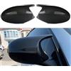 Cakievro Coperture Specchietti Laterali Effetto Carbonio - Coppia Ricambio per BMW Serie 1 (E81 E82 E87 E88) e Serie 3 (E90 E91 E92 E93) 2004-2009