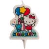 dekora - Candele Compleanno Originali | Candeline Compleanno 2D di Hello Kitty per Torte Infantili - 7 cm