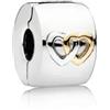 Pandora Charm Clip Cuori Luminosi Donna Pandora