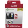 Canon 3713c008 cartuccia d'inchiostro 2 pz originale nero, ciano, magenta, giallo