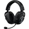 Logitech g pro x cuffia gaming cablata con microfono blue vo!ce, dts headphone:x 7.1 e driver pro-g da 50 mm, 7.1 surround pensato per esport gaming, per pc/ps/xbox/nintendo switch, nero