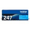 Brother tn-247c cartuccia toner 1 pz originale ciano