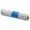 Oki 44469704 cartuccia toner 1 pz originale giallo