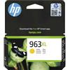 Hp cartuccia di inchiostro giallo originale 963xl ad alta capacità