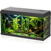 Aqpet Simply LED 100 Set Acquario Acqua Dolce Completo Di Doppia Luce LED, Filtro E Riscaldatore 100L