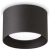 Ideal Lux SPIKE PL1 ROUND NERO Mod. 278704 Lampada Da Soffitto 1 Luce