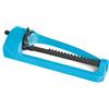 CELLFAST Irrigatore da Giardino Oscillante Irrigatore Superfici Rettangolari Con Flusso D'Acqua Controllabile Per Prato Fiori Piante 15 Ugelli Regolazione Continua Basic