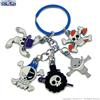 Black Dragon ONE PIECE PIRATE SKULLS KEYCHAIN MOD.2 PORTACHIAVI IN METALLO by BLACK DRAGON | IDEA REGALO NERD