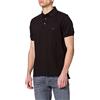 Tommy Hilfiger Maglietta Polo Maniche Corte Uomo 1985 Slim Fit, Nero (Black), S