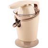 Tognana Iridea, Spremiagrumi elettrico smontabile con sistema salvagoccia, plastica - acciaio inox, Champagne