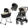 PEG PEREGO - Trio Veloce con Seggiolino Auto Lounge Graphic Gold 2024