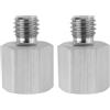 LT Easiyl 2x Adattatore Convertitore Filettato Femmina Da 10 Mm A Maschio Da 8 Mm Adattatore Per Perno Esagonale In Acciaio Inossidabile 304 Riduttore Per Asta Filettata