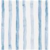 FENTIS Blu Effetto Strisce Carta da Parati Autoadesiva Bianco Staccare e Incollare Carta a Contatto Plastica Adesiva Film Vinilico Adesivo Murale Rotoli per Cucina Armadio Lavabile 44,5x500cm