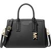 Michael Kors SM Satchel, Borsetta Donna, Nero, Unica