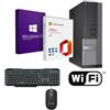 Ricondizionati DELL PC Computer Ricondizionato Dell Optiplex 7020 Core i7-4770 Ram 16GB SSD 512GB Windows 10 PRO + OFFICE 2021