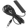 EBTOOLS Universale Antenna Radio FM per Auto Supporto per parabrezza Cavo 5 m FM Antenna Amplificata interna Autoadesive Autoradio FM camion parabrezza Antenna per Antenna Radio Universale