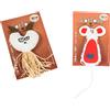 Farm Company Animaletti Assortiti Cotone Naturale Giochi per Gatti ONE SIZE