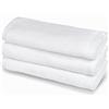 HH HERMET HOTELLERIE Set Asciugamani Bagno in Spugna 100% Cotone, 3 Ospiti/Bidet, Confezione da 3 Pezzi, cm.40x60, 450 gr/mq Doppio Ritorto, Ideali per B&B e Hotel, Resistente ai Lavaggi Frequenti, Bianco, Linea Comfort