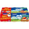 Mellin Omogeneizzato Mela E Banana 6 Vasetti Da 100 Gr Mellin 115422 - Frutta