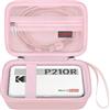 Elonbo Custodia per KODAK Mini 2 Retro 4PASS Stampante Fotografica Portatile, Supporto di Immagazzinaggio Della Macchina Fotografica Digitale Instant Print, Cavo, Rosa