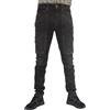 JECKERSON JEANS - UPA077GORIOTBLACK - denim nero