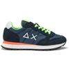 SUN 68 SNEAKERS TOM FLUO - Z35102 - grigio chiaro