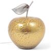 DRIMMER Manzana Lampada da Tavolo Mela 27x24cm Oro Vetro