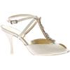 Elata Sposa Sandalo in tessuto con strass