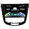 BXLIYER SXAUTO『Built-in 4G / DAB』Android 14-6G+128G Autoradio Per Nissan X-Trail Qashqai J11 Rouge (2014-2018) - Senza fili CarPlay/Android Auto Camera + MIC Volante 360-CAM HDMI DSP 2 Din IPS 10.1 Pollici