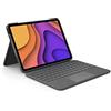 Logitech Folio Touch Custodia iPad con Tastiera, ‎per iPad Air 4a Gen, 5a Gen, 2020, 2022, Layout ‎Francese AZERTY - Grigio