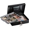 Master Lock CB-10ML Cassetta Portavalori con Chiavi, Vassoio Porta Monete, Banconote, Assegni, Maniglia, Sicuro e Organizzare Contante