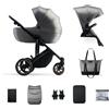 KINDERKRAFT Prime 2 Stroller 2in1 Shadow Grey Kinderkraft