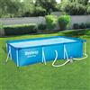 Bestway Piscina fuori terra tubolare BESTWAY Steel Pro azzurro L int 3 x 2 m