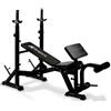 Diamond Panca Regolabile con porta bilanciere professionale - Linea Vertical Fitness JK FITNESS COD.JK6070