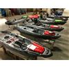 BIG MAMA KAYAK A PEDALI TRIKEN 330 - CANOA MONOPOSTO FISHING CON 4 PORTACANNE, 2 GAVONI, TIMONE, SISTEMA DI PEDALI, SEDILE RIALZATO, 11 BARRE DI SCORRIMENTO