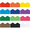 NM Bordi Cartone Ondulato Assortimento 12 Rotoli da 15 mt. In 12 Colori Creativi