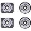 DJI Osmo Action Part 2 - Adhesive Supports for Osmo Action Video Camera, Accessories for Connecting Camera to Flat and Curved Surfaces, Support for New Shooting Options
