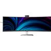 Philips Monitor PC Curvo 48.8 Dual QHD Display LCD 5120 x 1440 Pixel Luminosità 450 cd/m2 Risposta 4 ms HDMI DisplayPort colore Nero - 49B2U5900CH/00