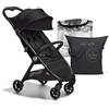 Baby Jogger City Tour 2 Eco Passeggino da viaggio | Passeggino ultraleggero, pieghevole e compatto, borsa per il trasporto, protezione dalle intemperie e barra per ombelico, con tessuti sostenibili