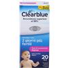 PROCTER & GAMBLE SRL Clearblue Test di Ovulazione Digitale - 20 Test, Alta Precisione per i Giorni Fertili