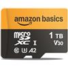 Amazon Basics Scheda microSDXC da 1 TB con Adattatore, Velocità di Lettura fino a 200 MB/s, Confezione da 1