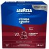 Lavazza 200 Capsule Alluminio Caffè Lavazza Crema e Gusto Ricco Comp Nespresso EX DECISO